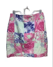 Lilly Pulitzer Skirt Patchwork Size 4