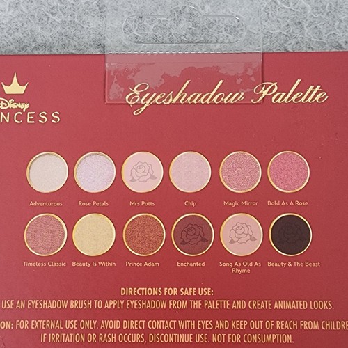 Disney Princess Belle 12 Eyeshadow Palette With Mirror - 第 9/10 張圖片