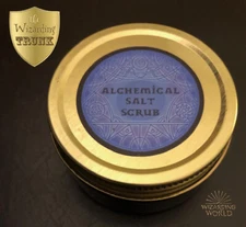 Alchemical Salt Scrub, The Wizarding Trunk RARE Harry Potter Hogwarts Apothecary