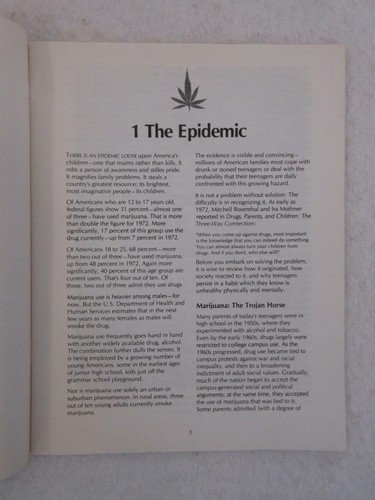 John Barbour MARIJUANA AND YOUR CHILD 1981 Associated Press First Edition - Picture 6 of 8