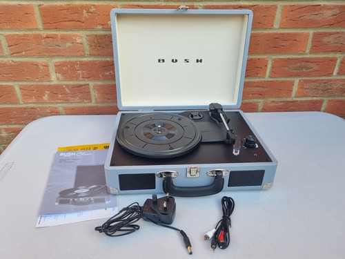 NEW, Bush KTS-601 Classic Turntable Retro Portable Case Record Amplifier Player - Picture 10 of 24