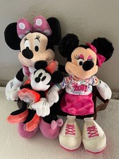Disney Minnie Mouse Plush Stuffed Set of 3 Polka Dots - 100 Years - 2011