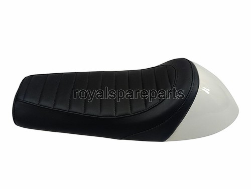 Adapté Pour Royal Enfield Gt & Intercepteur 650 Touring Simple Siège & Blanc Col - Photo 5/7