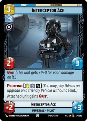 Interceptor Ace~034/257~NM~[JTL] - Jump to Lightspeed~SWU