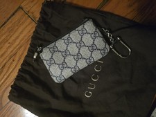 Gucci GG Monogram Key Case Coin Pouch