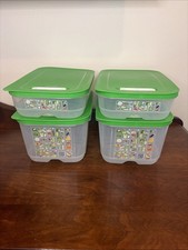 Tupperware 4 Piece Set W/Venting Lids Fridge ...