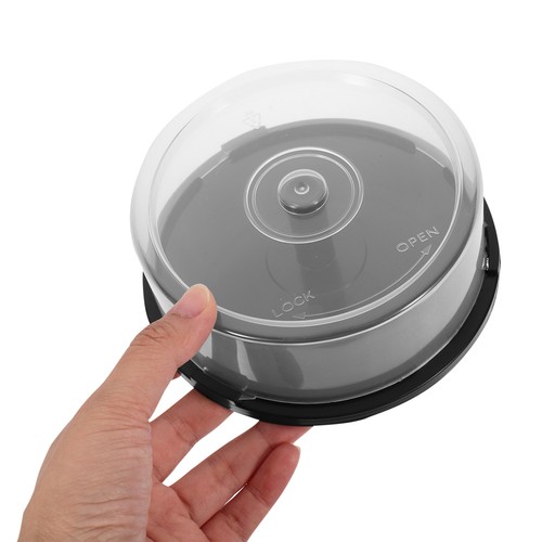 CD Storage Bin Dvd Bucket Containers Decorative Holder Organizer - Afbeelding 10 van 12