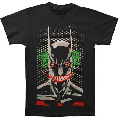 Men's Batman Bat Bad Joker T-shirt Medium Black