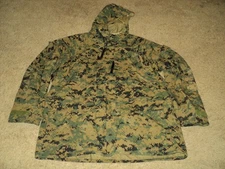 USMC Issue Woodland Marpat APECS Goretex Parka LARGE REGULAR