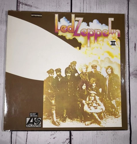 Led Zeppelin II 2 1969 France Atlantic Vinyl Record 12" LP Gatefold Excellent