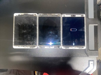 Lot Of 3 iPad Mini s 1/2 FOR PARTS/NOT WORKING