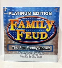New FAMILY FEUD Platinum Edition Board Game. NEW/Sealed Cards
