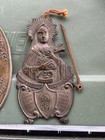 Antique Catholic Religious Hanging Sacred Heart Plate medal Prayer   (A2026A) — photo 4