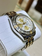 Breitling Chronomat Evolution B13356 Two Tone Stainless Steel & 18K Yellow Gold 19