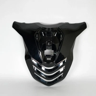 DEFAULT SCUDO CUSTOM COMPATIBILE SH 125/150 Nero Lucido