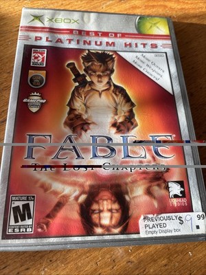 Fable: The Lost Chapters Platinum Hits(Microsoft Xbox, 2005) Case Only