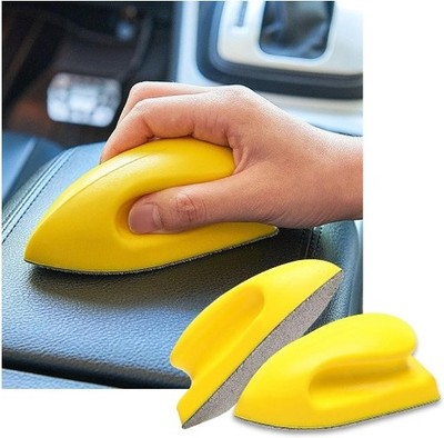2PCS Nanometer Scratch-Free Car Interior Cleaning Brushes, Leather Car Seat Brus
