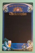 Weihenstephan - Blechschild Kreideschild Magnettafel - ca.  40 x 26 cm