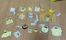 Sanrio Premium Mascot Set 17pcs Pompompurin Plush LE, Great