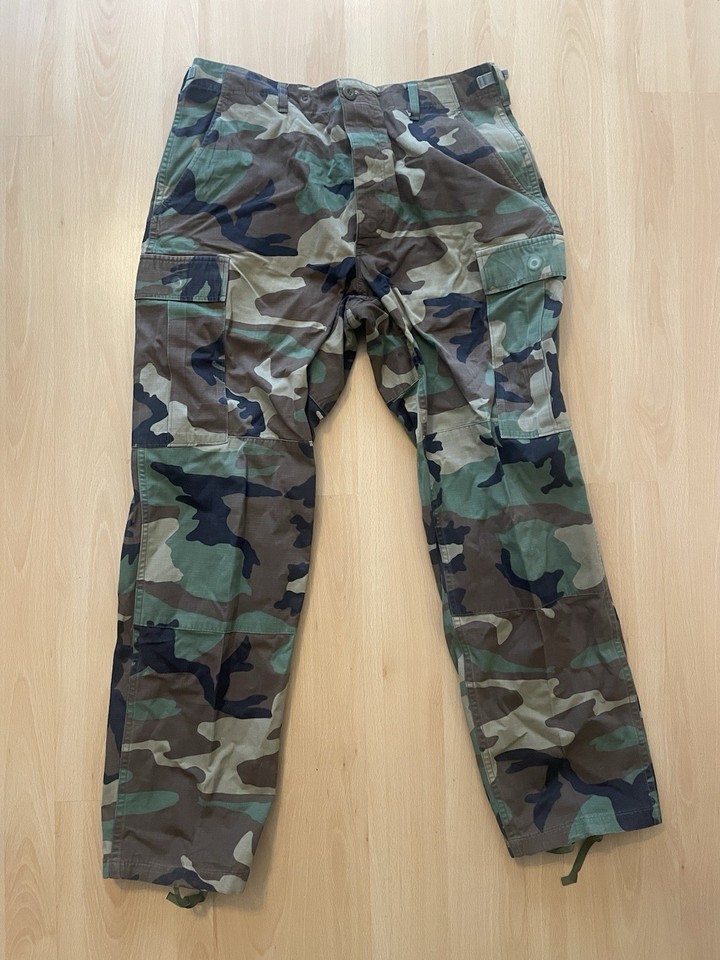 Propper Uniforme BDU Capotto Uomo Militare Polycotton Asian Tiger