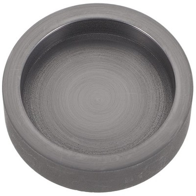 Graphite Ingot Mold 1.96X1.96X0.51In Round Casting Crucible for Metal Melting...