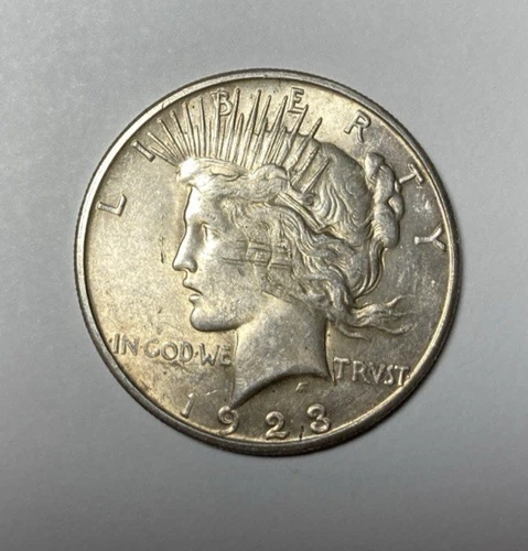 1923-S Peace Dollar AU+ Minor Blemishes VALUE PRICED