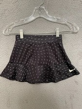 Nike Girls Tennis Skirt Skorts Size 5-6 Years Medium Kids Youth Polyester