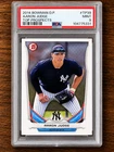 Aaron Judge Rookie Card 2014 Bowman DP Top Prospects #TP39 PSA 9