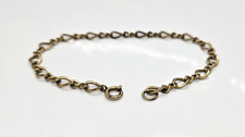 Vintage Gold-Filled Bracelet Signed 1/20 12K GF Marked Signed 7.5"