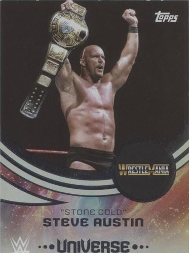 2025 Topps Universe WWE Stone Cold Steve Austin WWE Authentics