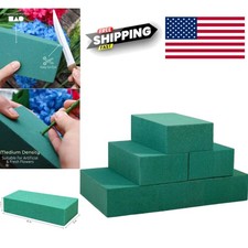 Floral Foam Blocks for DIY Crafts Pack of 6 Green Easy to Shape for Arrangements