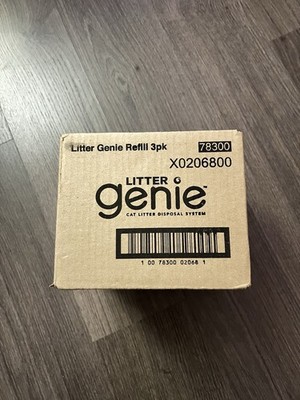 Brand New Litter Genie Cat Litter Disposal System Standard Refills  - Pack of 3
