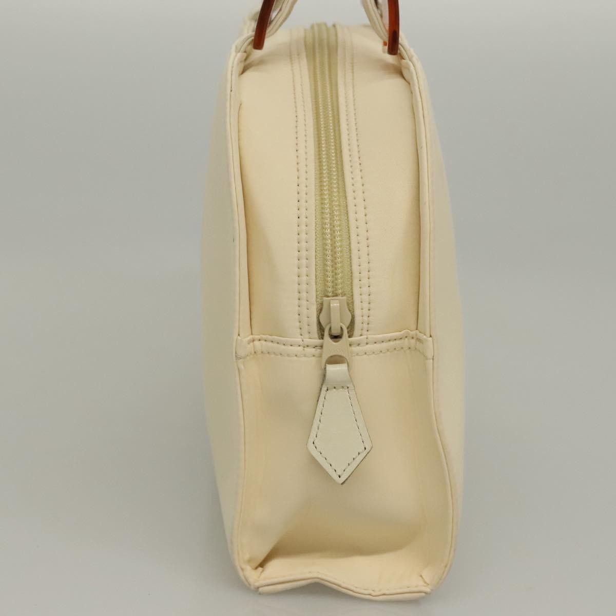 Borsa a mano Yves Saint Laurent in pelle beige autentica