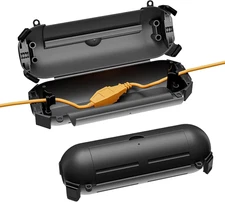 Iwillink 2 Pack Outdoor Extension Cord Cover Waterproof - Weatherproof 