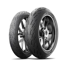 120/60 ZR17 (55W) & 160/60 ZR17 (69W) Michelin Pilot Road 5 Motorcycle Tyre Pair