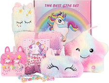 Unicorn Gifts for Girls Age 3 4 5 6 7 8 Years Old, Unicorn Toys for Girls with G