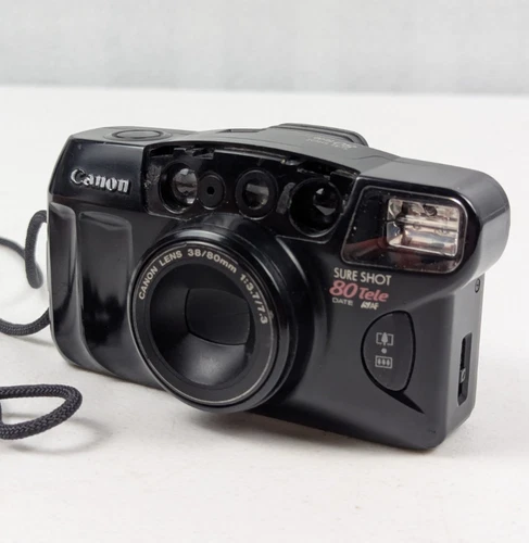 Canon Sure Shot 80 Tele 35mm Point & Shoot Camera