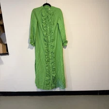 Vintage 1970’s Green House Coat Small