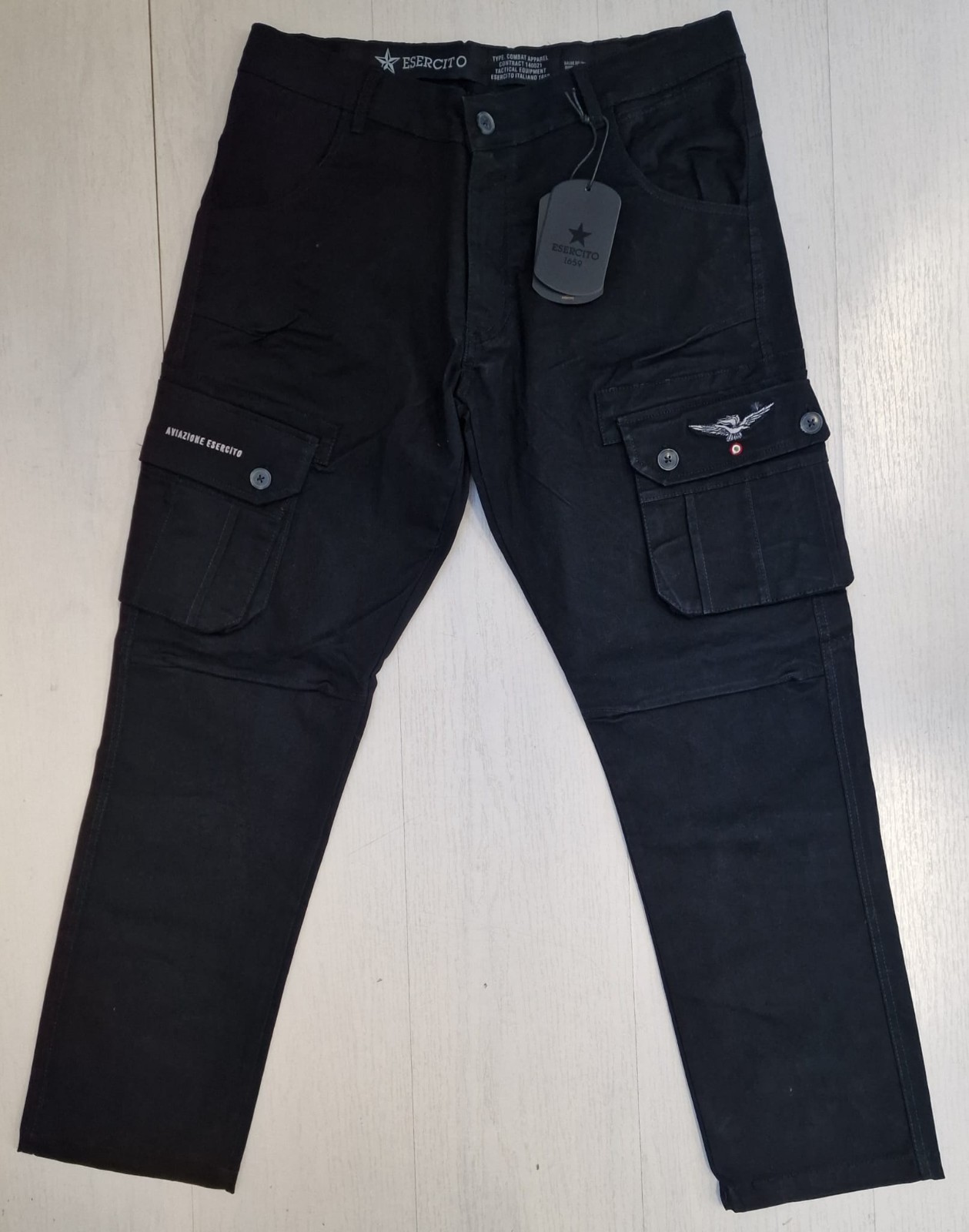 10735 OFICINA ITALIA EJÉRCITO 1659 ROPA DEPORTIVA PANTALÓN CARGO AVIACIÓN
