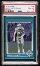 2024 Score Die-Cut 2/10 Aidan Hutchinson #96 PSA 10 GEM MT 0ma6