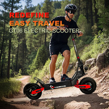 1200W Off-road Electric Scooter for Adult 48V13AH 30MPH 11''Commuting E-Scooter 7