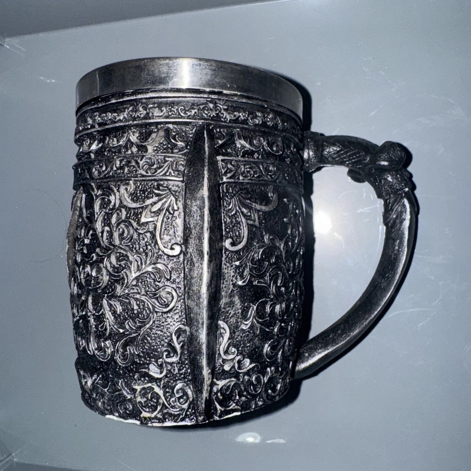 Viking Skull Mug Stainless Steel - Image 2 of 4