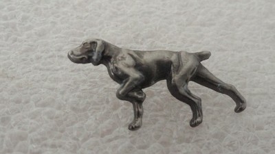 PIN S HUND. POINTER VIZSLA 3D
