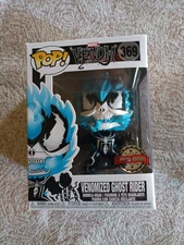 Funko Pop! Venomized Ghost Rider Blue #369 Special Edition 2019 VAULTED W/Protec