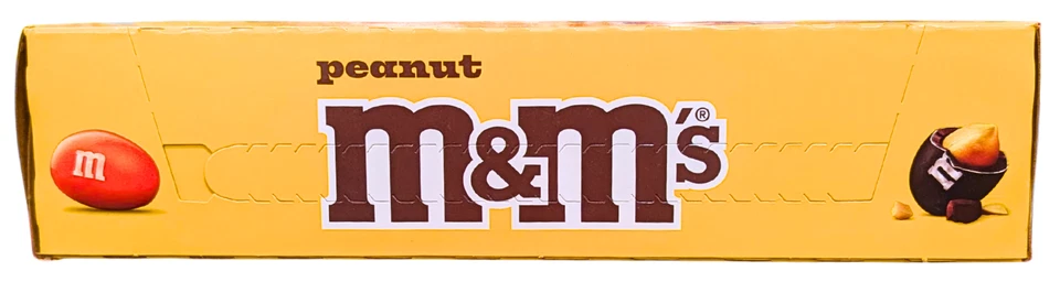 Caramelo de chocolate con leche de maní M&M'S tamaño individual 48 x 1,74 OZ caducidad 03/2026 Foto 4 de 4