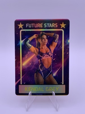 Kendal Grey CUSTOM WWE Card ACEO Future Stars Holofoil Design