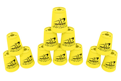 Speed Stacks Set - Neon Yellow
