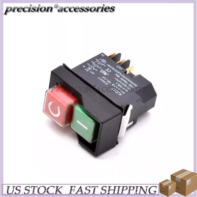 #ad #ad NEW Table Saw Push Button Switch Replace Fits For Ridgid R4514T 18A 127V T85 55 $19.24