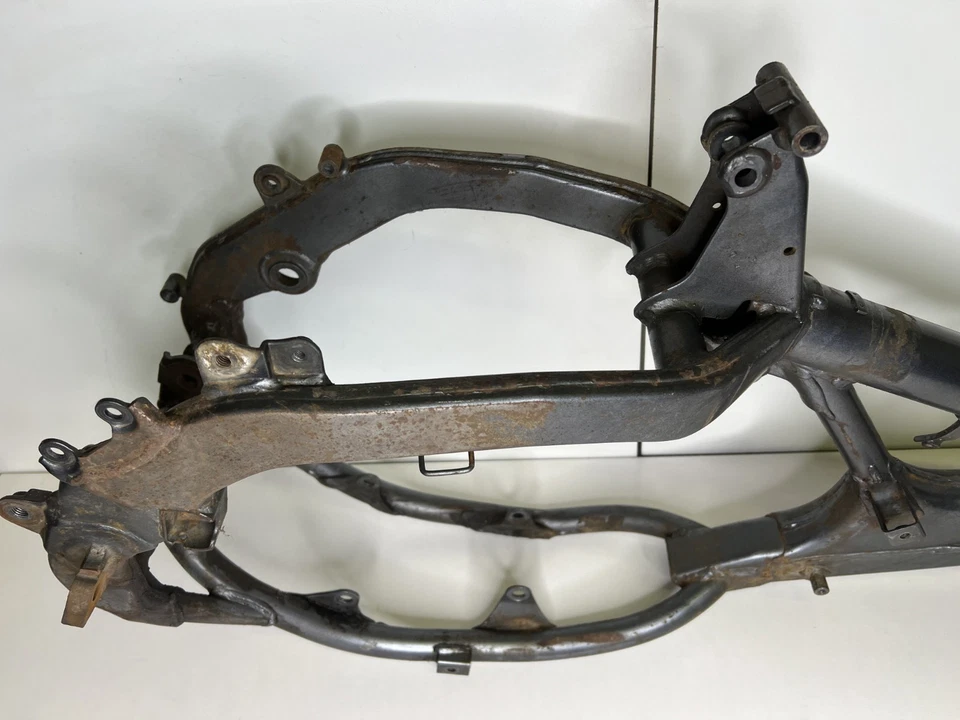 Suzuki RM125 RM 125 2002 02 carrocería principal motor cuadro completo chasis recto con D0CS Foto 4 de 4