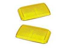 NOS Bosch Streuscheiben Gläser Set in gelb für Porsche 964 Nebelscheinwerfer